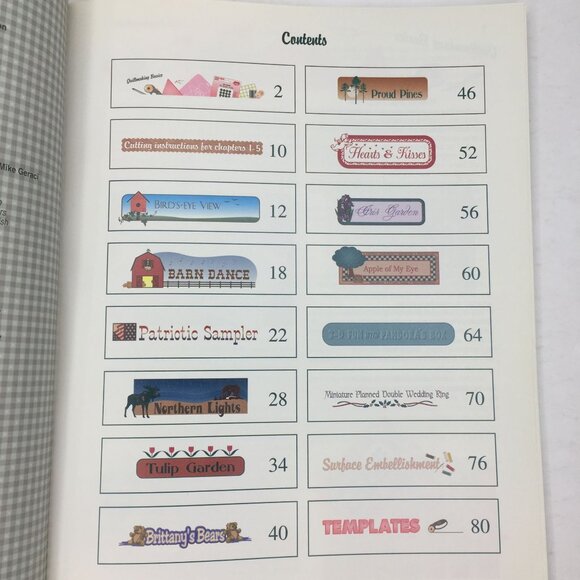 Vintage 1997 Decorating With Theme Quilts Book Sharlene Jorgenson Pattern Design - Picture 2 of 10